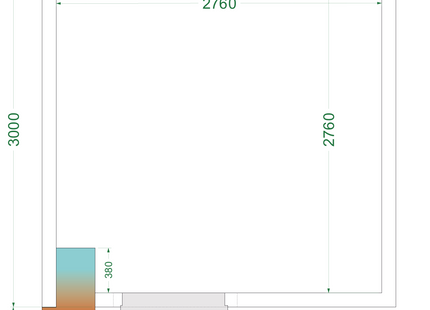 Fryserum - CRNF3030WD