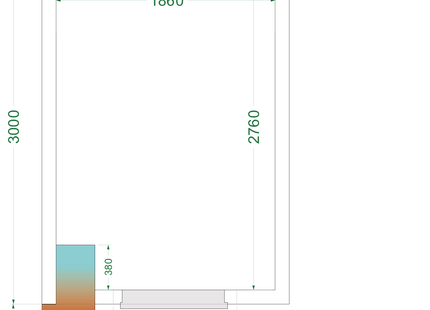 Fryserum - CRNF2130WD