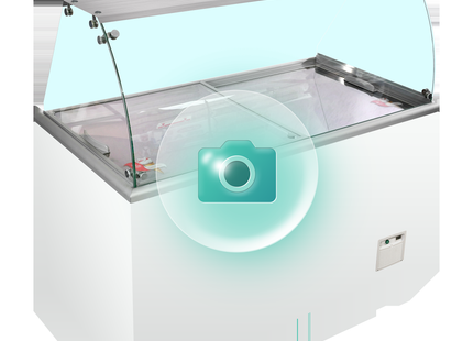 Scoop Ice Cream Freezer - IDA200-W1+