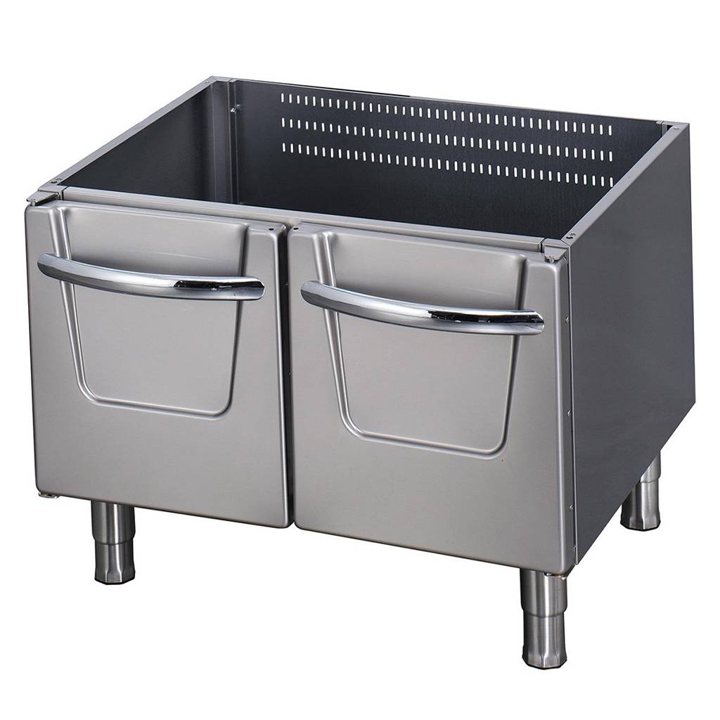 Kraftig stander - Dobbelt enhed - 70 cm dyb - inkl. låger