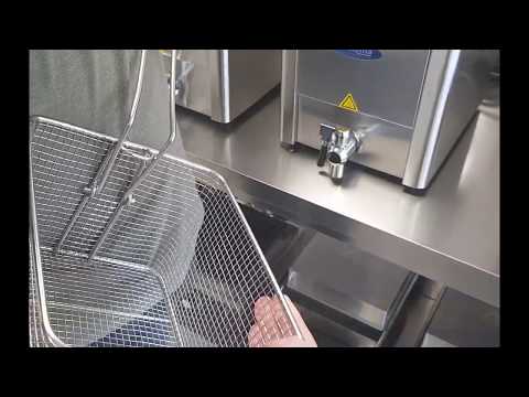 Friture - 8L - 1 kurv - med aftapningshane