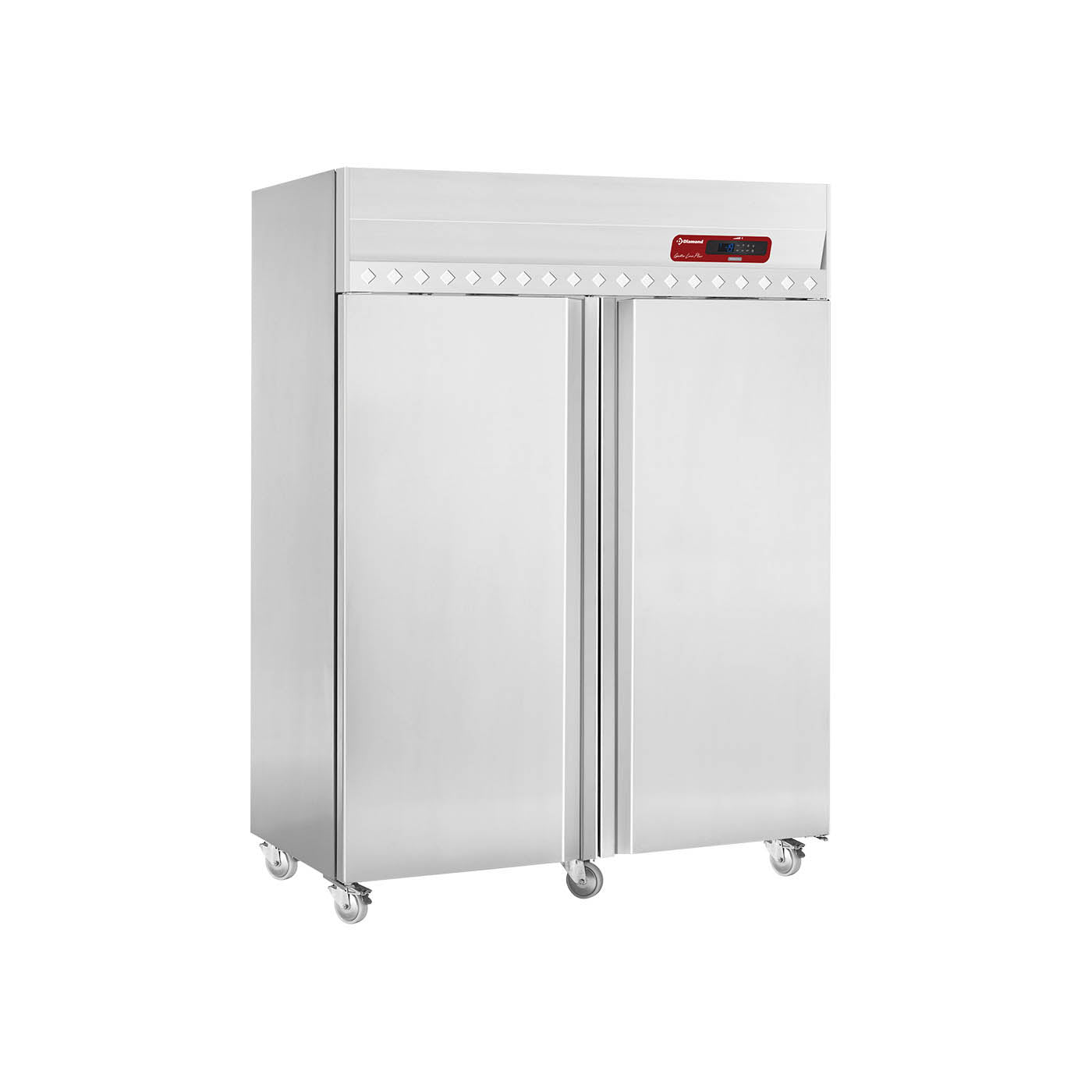 Industrikøleskab - stål - 1400 liter