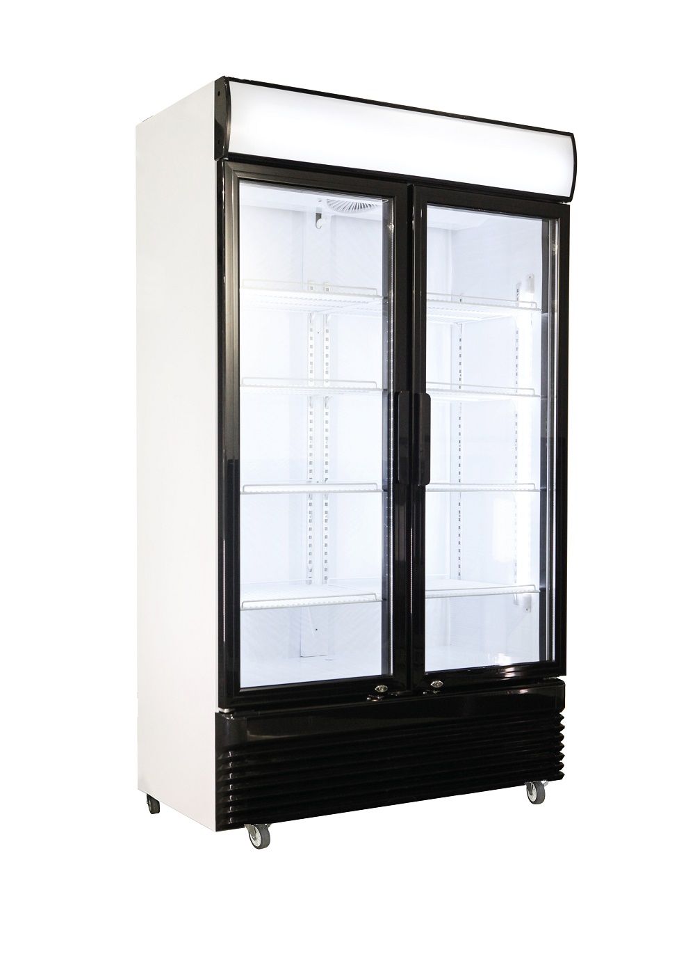Displaykøleskab - 2 låger - 780 liter