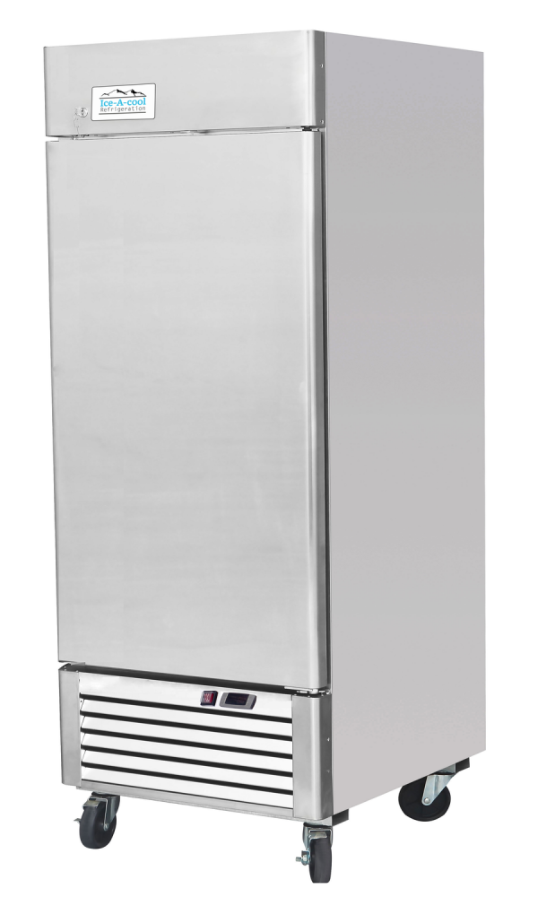 Industrikøleskab - Rustfrit stål - 580 liter - IAC
