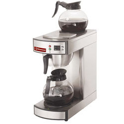 Kaffemaskine - direkte vandtilslutning - 2 kander - 1,8 liter