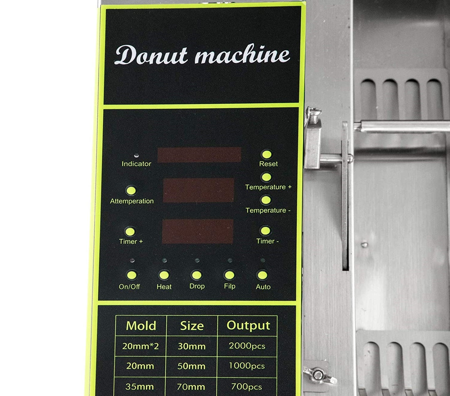 Automatisk Donut maskine - 3 størrelser